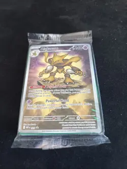 Pokemon Alakazam TCG MEP 009 Mega Evolution Black Star Promo Sealed - Image 3