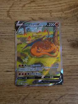 Charizard V - SWSH260 - Black Star Promo - Pokemon TCG Card NM Rare UPC - Image 1