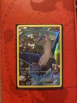 Pokemon Latios TCG Holo Black Star Promo Card XY XY79 - Image 1