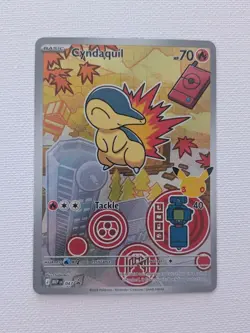 Pokemon TCG Cyndaquil 047 Black Star Promo - First Partner Illustration S2 NM - Image 1