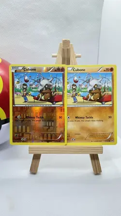 Pokemon Card Cubone 77/162 XY - BREAKthrough Reverse Holo & regular LP - Image 1