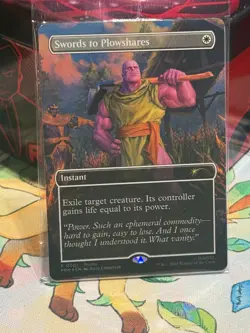 MTG Swords To Plowshares P 0001 PSA Magazine Promo Sealed Magic The Gathering - Image 1