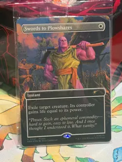 MTG Swords To Plowshares P 0001 PSA Magazine Promo Sealed Magic The Gathering - Image 3