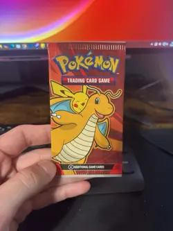 Sealed Dragons McDonalds Booster Pack Pokemon Cards 2024 Rare Promo Booster Pack - Image 1