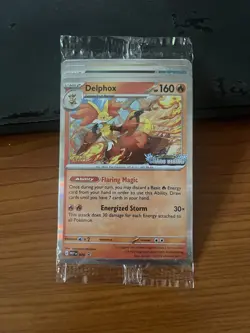Chaos Rising Staff Promo Set | Pokemon Stamped Cards | Sealed Collection - Image 1