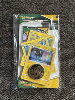 Pokemon Cards - Sealed Evolving Skies Blister Booster Pack - Luxray Promo - Image 1