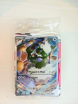 SEALED Pokemon TCG Tornadus 210 White Flare ETB Promo Cards (SVP) - English - Image 1