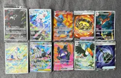 DISCOUNTED Pokemon Cards Bundle - Sealed Promo, IRs, Full Arts - Pitch Black - Image 1