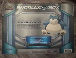 SNORLAX-GX Box Pokemon TCG Promo 2 Cards *UNOPENED FACTORY SEALED* - Image 2