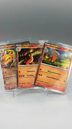 Charizard ex SVP 161 Charmander & Chameleon - Black Star Promo - Pokemon TCG& - Image 1