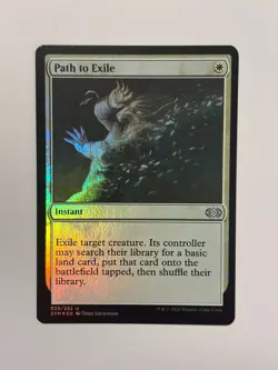 Path to Exile Double Masters Foil Magic the Gathering Card - Image 1