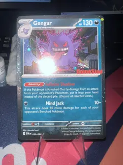 Pokemon TCG Gengar GameStop Stamped Holo Promo 130 HP 050/088 English - Image 5