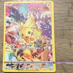 Pokemon Pikachu 160/159 SWSH Crown Zenith 2023 Holo Full Art Secret Rare - Image 1