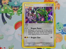 Rayquaza 9/106 - Pokemon TCG EX Emerald - Stamped Promo Card Reverse Holo - Image 1