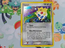 Togepi 50/109 - EX Team Rocket Returns - Stamped Promo Card - Reverse Holo - Image 1