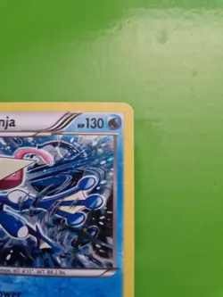 Pokemon TCG Greninja XY162 Holo Black Star Promo Card HP/Damaged - Image 3