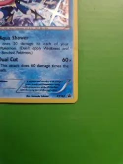 Pokemon TCG Greninja XY162 Holo Black Star Promo Card HP/Damaged - Image 4
