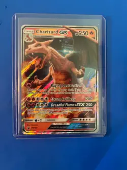 Pokemon TCG Charizard GX SM195 SM Black Star Promo Holo GX 250 HP English - Image 1
