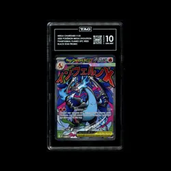 Pokemon Phantasmal Flames UPC Mega Charizard X ex Black Star Promo TAG 10 - Image 1