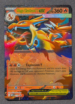 Pokemon TCG || Mega Charizard Y Ex || 030 Black Star Promo || NM + - Image 1
