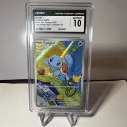 CGC 10 Squirtle 039 Black Star Promos Promo Holo EN 2026 Pokemon TCG - Image 1