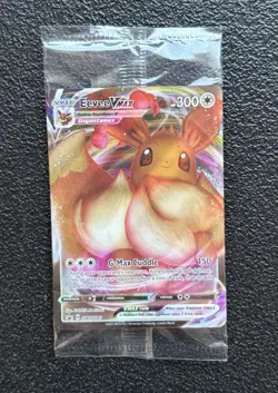Pokemon TCG - Eevee VMAX SWSH087 - Black Star Promo Holo Rare *SEALED - Image 1