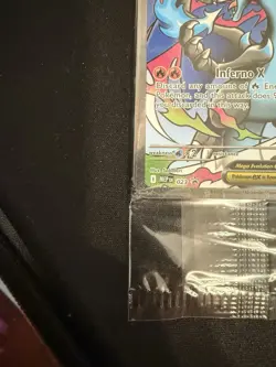 Pokemon TCG Mega Charizard x Ex Promo Card Sealed Holo - Image 3
