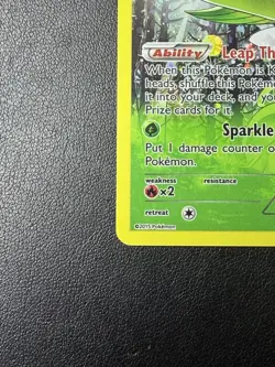 [MP] Celebi XY93 Holo Black Star Promo Pokemon TCG Card - Image 3