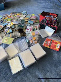 Pokemon TCG 2000+ Card Bulk Lot + Accessories - Card Savers/Toploaders/Sleeves - Image 2