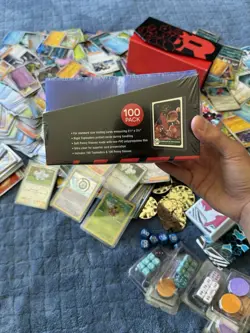 Pokemon TCG 2000+ Card Bulk Lot + Accessories - Card Savers/Toploaders/Sleeves - Image 5
