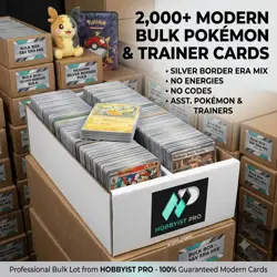 Est 2000 Pokemon Card Common/Uncommon Modern Bulk Lot - Near Mint - Image 1