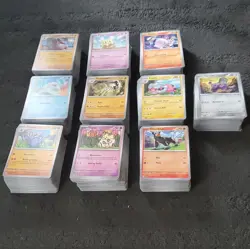 Pokemon TCG 1,000 card bulk lot. All common & uncommon regulars. Near mint. - Image 3