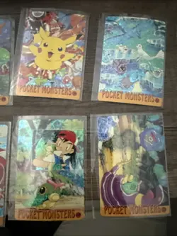 Vintage Japanese Pokemon Pocket Monsters Collection Carddass Cards Lot of 27 - Image 5