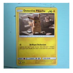 Pokemon TCG Detective Pikachu SM194 Promo Holo Basic 90HP English 2019 - Image 1