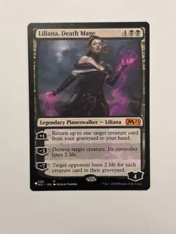 Liliana, Death Mage The List Reprints Magic the Gathering Card - Image 1