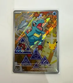 Pokemon TCG Totodile 048 First Partner Series 2 Promo Holo Basic 80 HP 2026 - Image 1