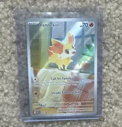 Pokemon TCG Mega Evolution Promos Fennekin 080 Holo Promo ENG 2023 - Image 1