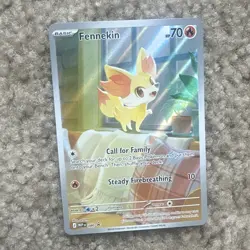 Pokemon TCG Mega Evolution Promos Fennekin 080 Holo Promo ENG 2023 - Image 3