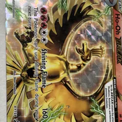 Pokemon TCG Ho-Oh BREAK XY154 XY Promo Holo English 2016 HP/DMG - Image 2