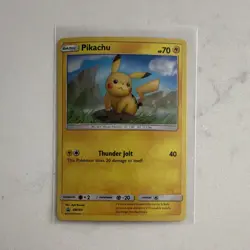 The Pokemon Company Pikachu SM183 Promo Holo SM Set Basic 70 HP English - Image 1