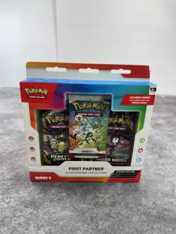 Pokemon TCG First Partner Series 2 Collection Sealed Box NEW 3 Packs - Image 1