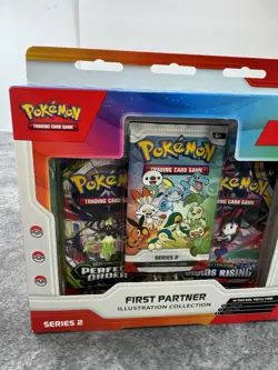 Pokemon TCG First Partner Series 2 Collection Sealed Box NEW 3 Packs - Image 2