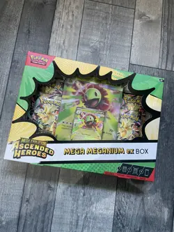 Pokemon TCG Mega Meganium EX Box | Ascended Heroes Mega Evolution | New & Sealed - Image 1