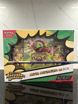 Pokemon TCG Ascended Heroes Mega Meganium EX box Brand New Factory Sealed - Image 1