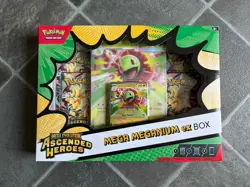 Pokemon Tcg Ascended Heroes Mega Meganium Ex Collection Box Brand New & Sealed - Image 1
