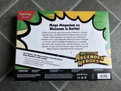 Pokemon Tcg Ascended Heroes Mega Meganium Ex Collection Box Brand New & Sealed - Image 2