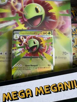 Pokemon Tcg Ascended Heroes Mega Meganium Ex Collection Box Brand New & Sealed - Image 3