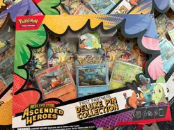 Pokemon Ascended Heroes First Partner Deluxe Pin Collection Box Sealed Lot 13 - Image 3