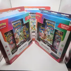 Pokemon TCG First Partner Illustration Collection Series 2 Box Lot Of 3 Sealed - Image 1