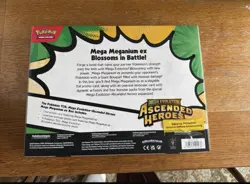 Pokemon TCG: Ascended Heroes Mega Meganium EX Box - New & Sealed - Image 2